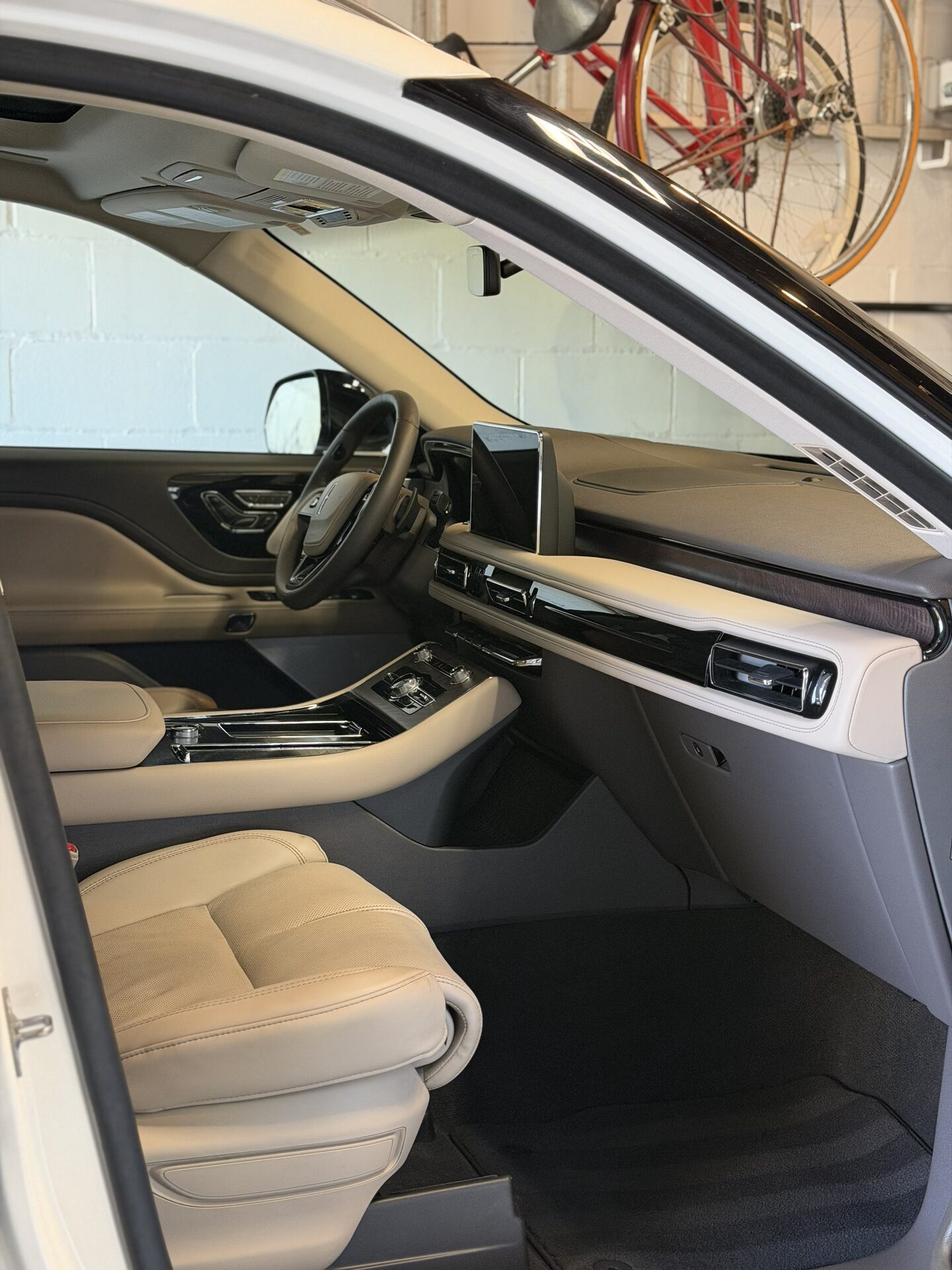 Interior detail on a Revived Hand Wash client vehicle